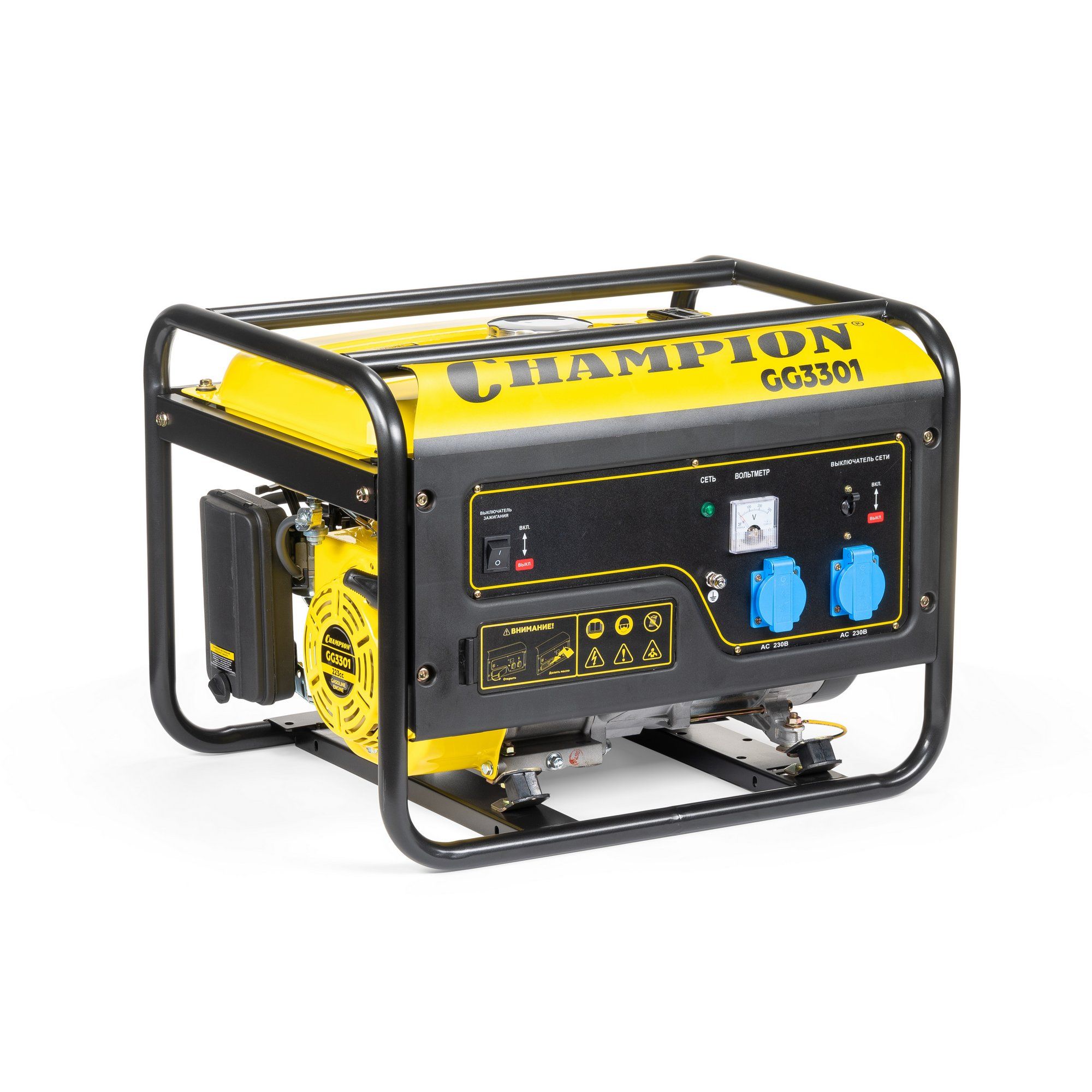 Бензиновый генератор CHAMPION GG3301