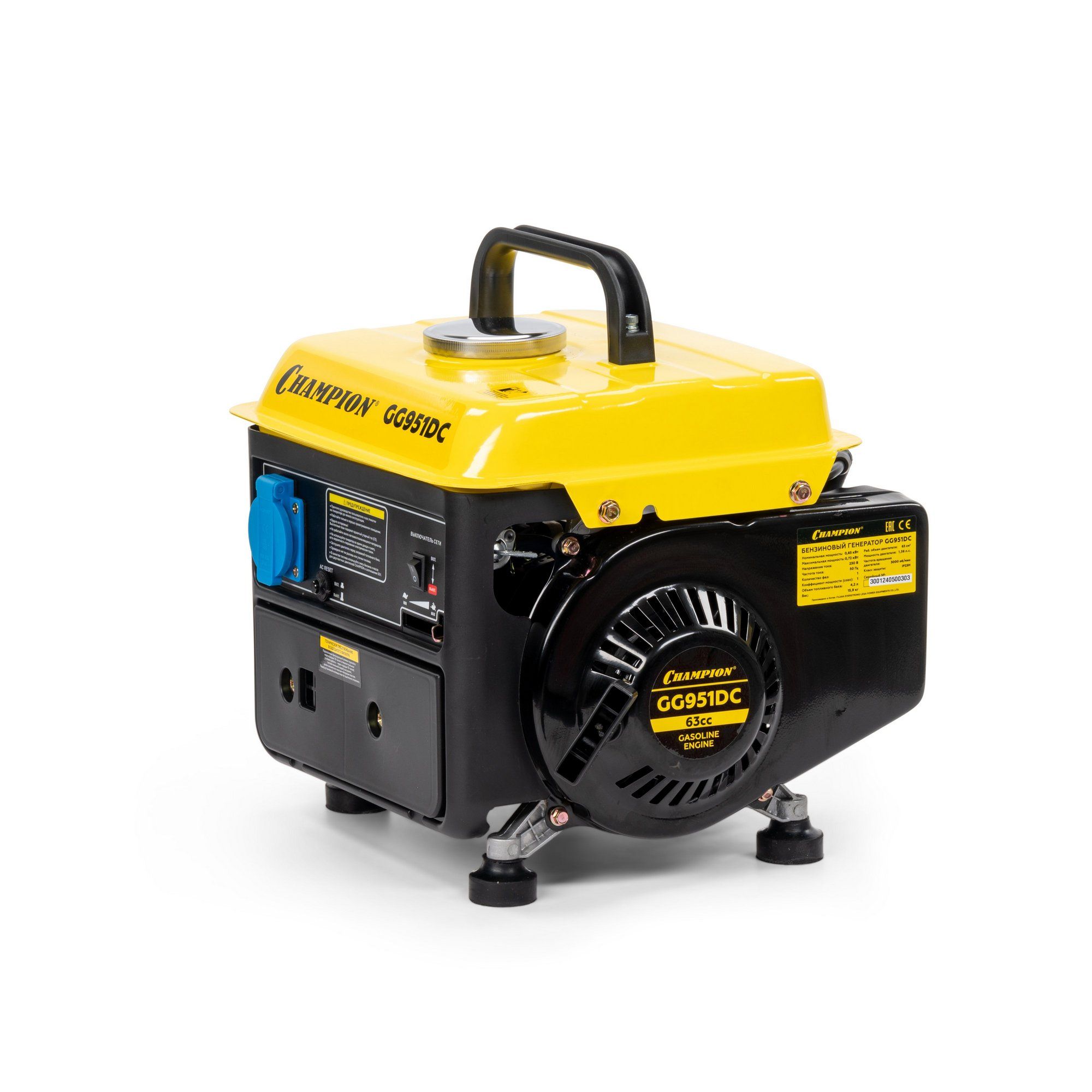 Бензиновый генератор CHAMPION GG951DC