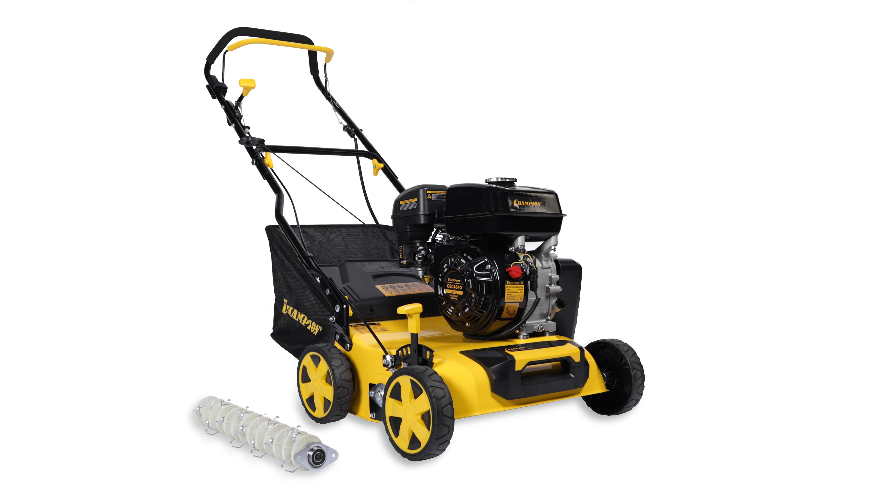 Бензиновый скарификатор CHAMPION GSC4840