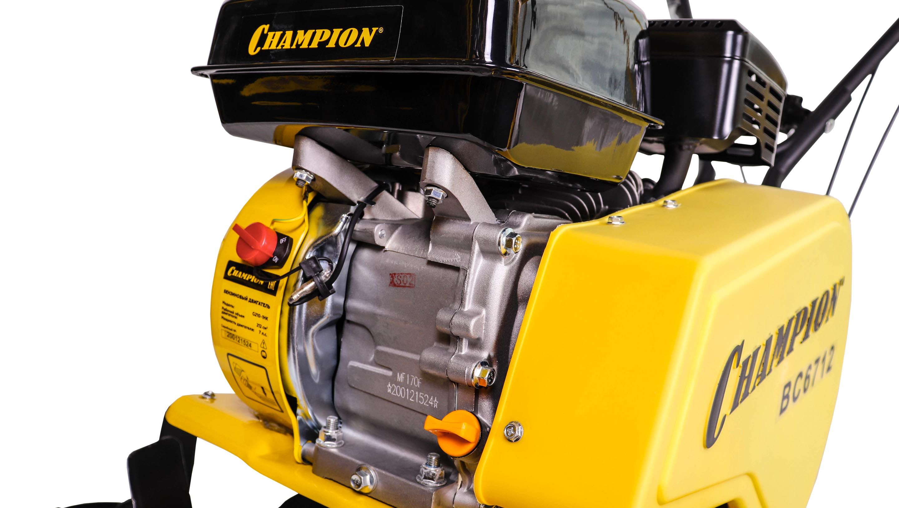 Бензиновый культиватор CHAMPION BC6712