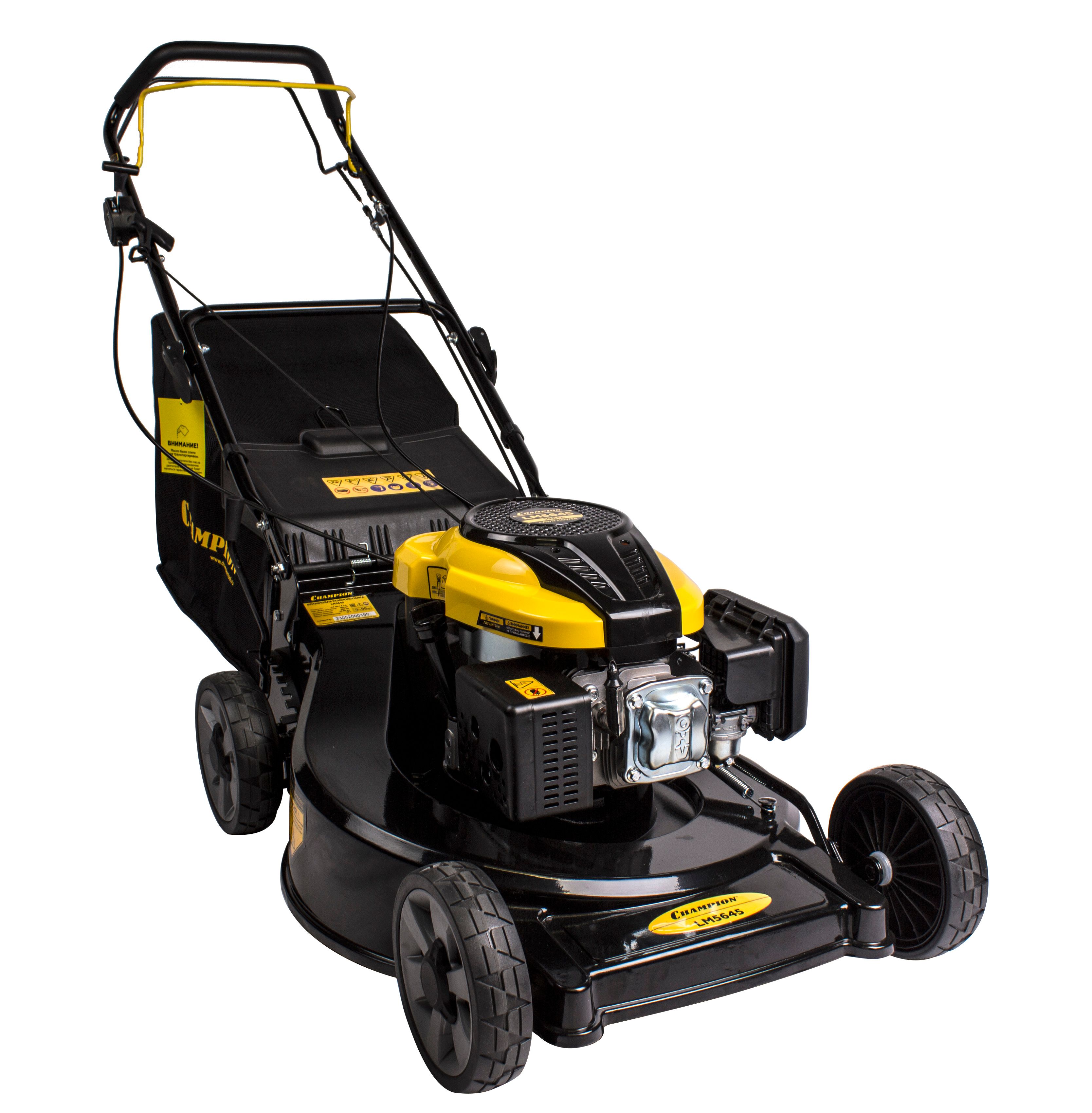 Бензиновая газонокосилка CHAMPION LM5645