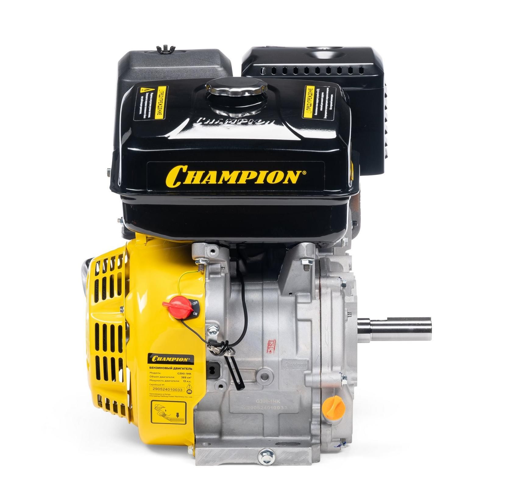 Двигатель с горизонтальным валом CHAMPION G390-1HK