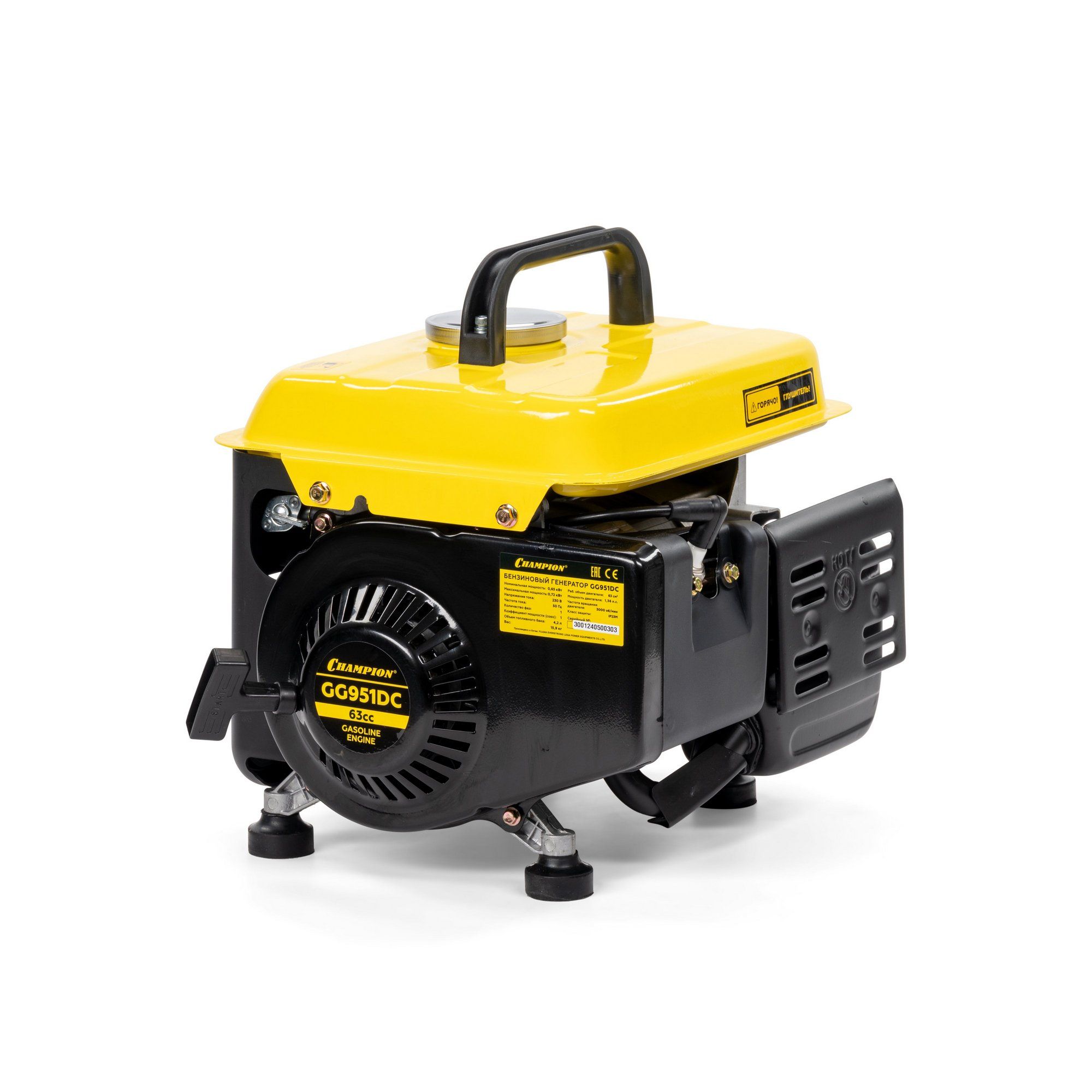 Бензиновый генератор CHAMPION GG951DC