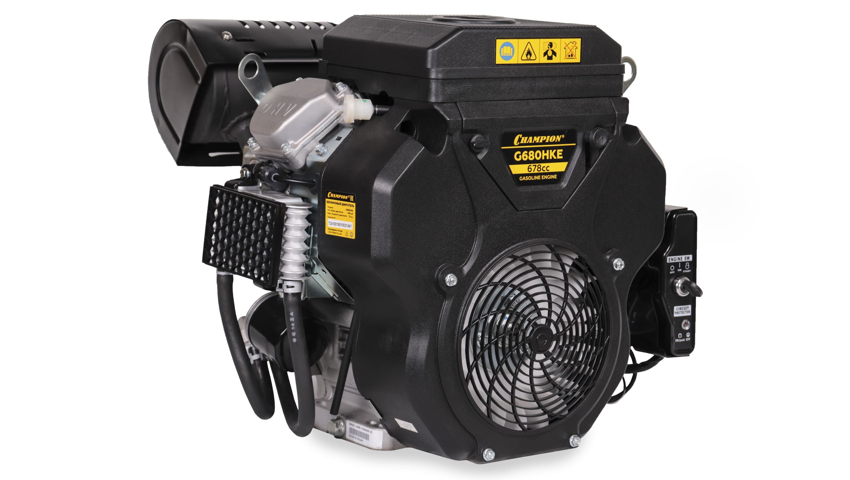Двигатель с горизонтальным валом CHAMPION G680HKE