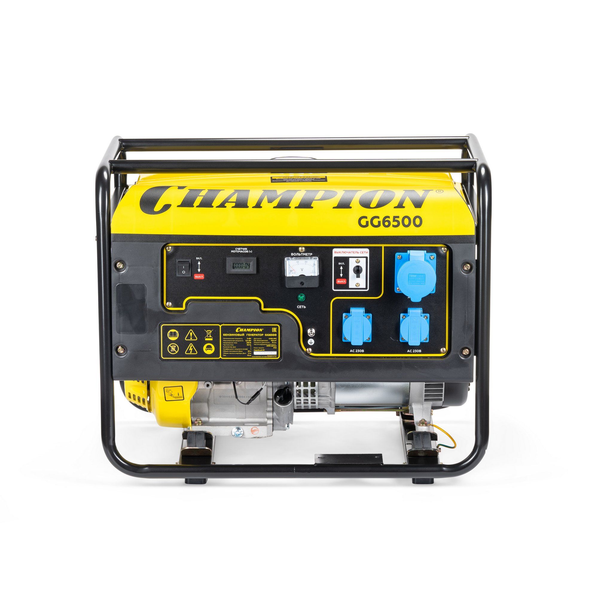 Бензиновый генератор CHAMPION GG6500