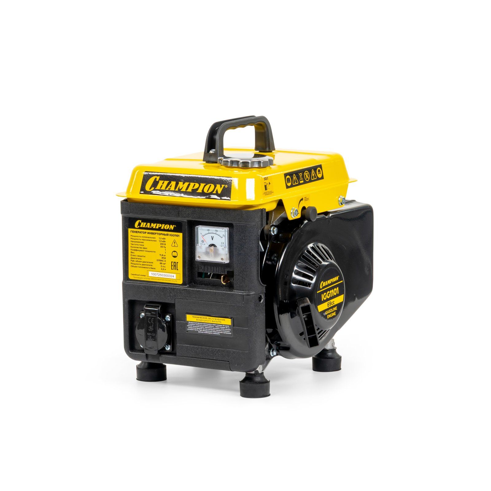 Инверторный генератор CHAMPION IGG1101