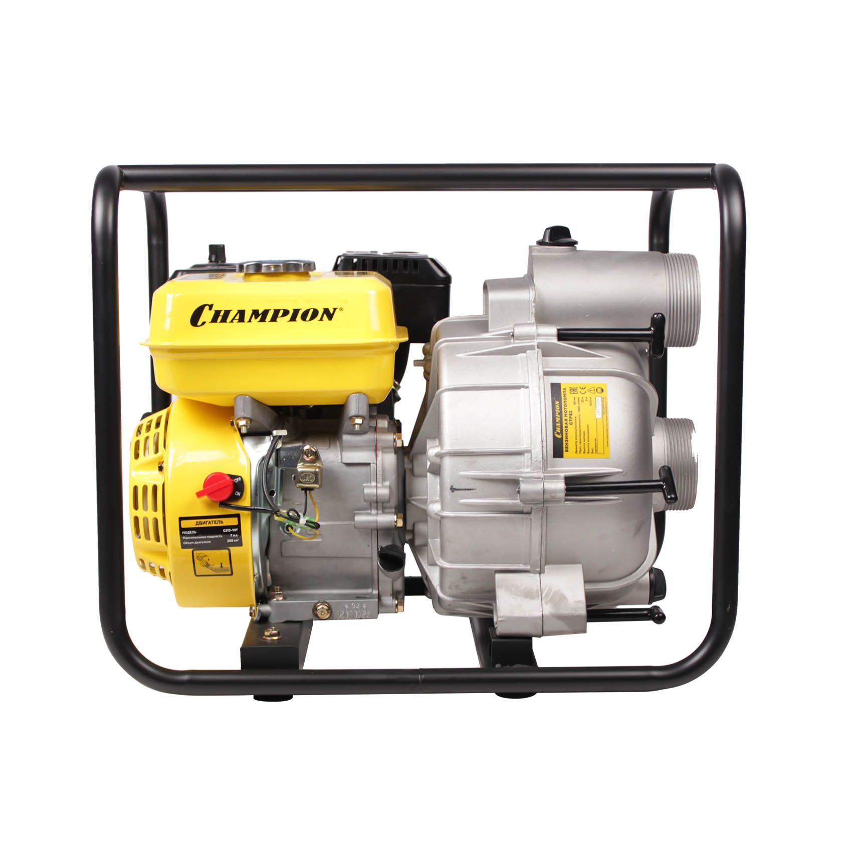 Бензиновая мотопомпа CHAMPION GTP82