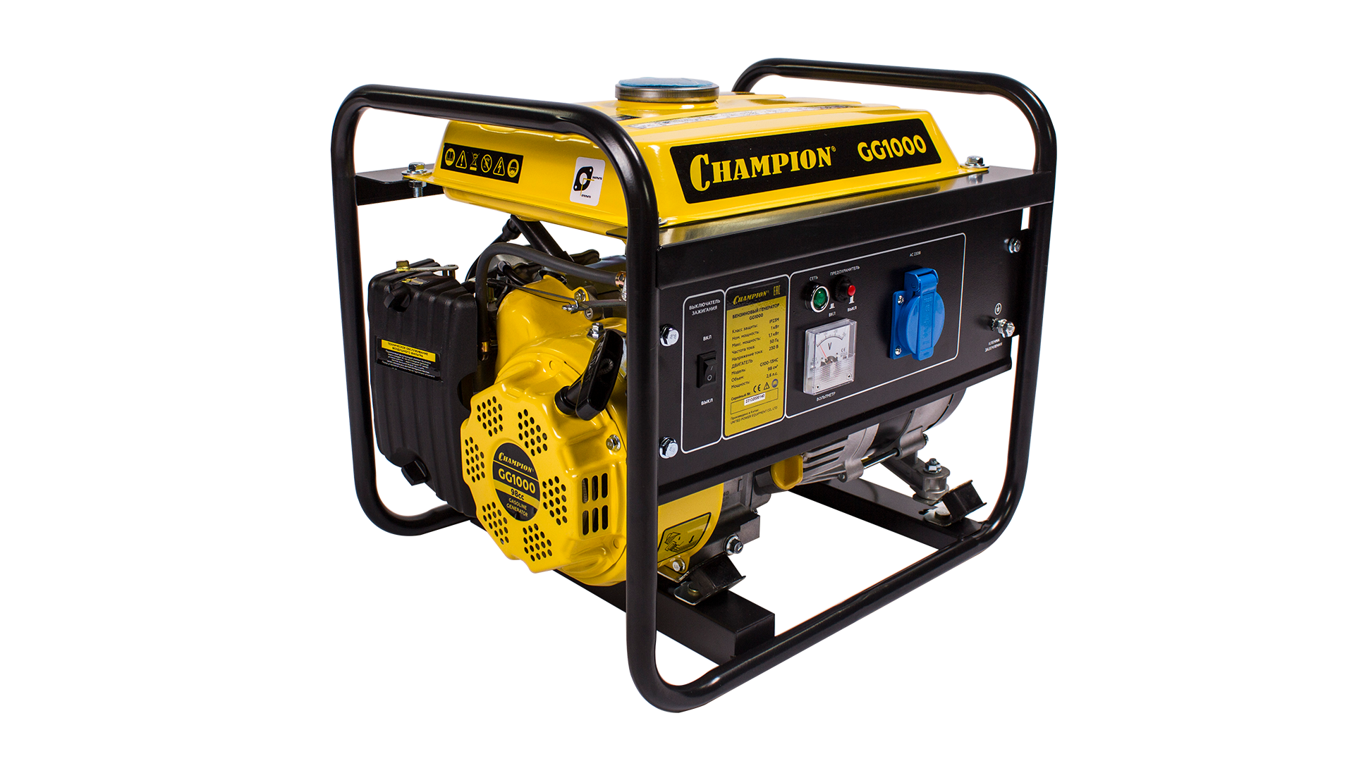 Бензиновый генератор CHAMPION GG1000