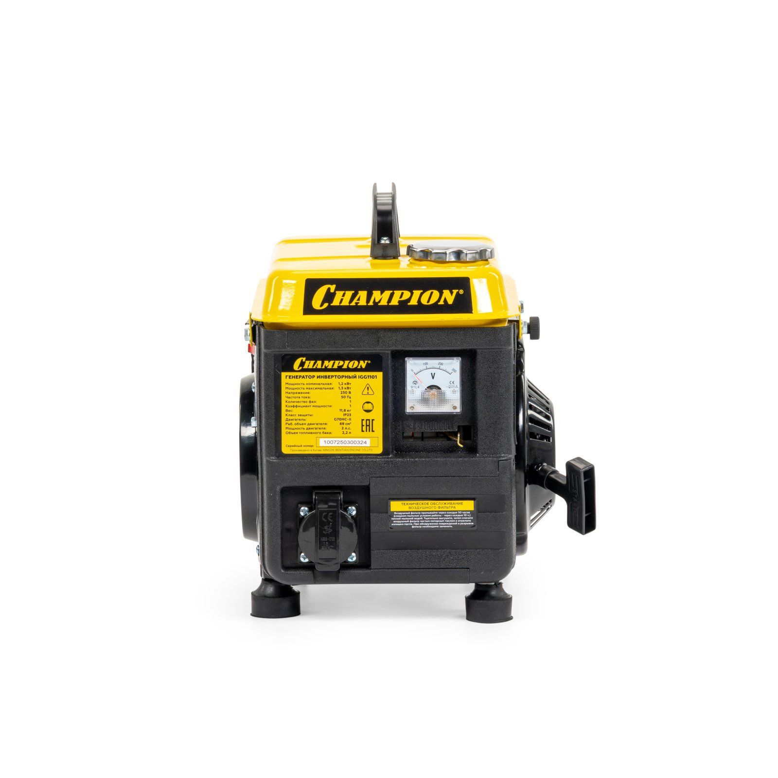 Инверторный генератор CHAMPION IGG1101