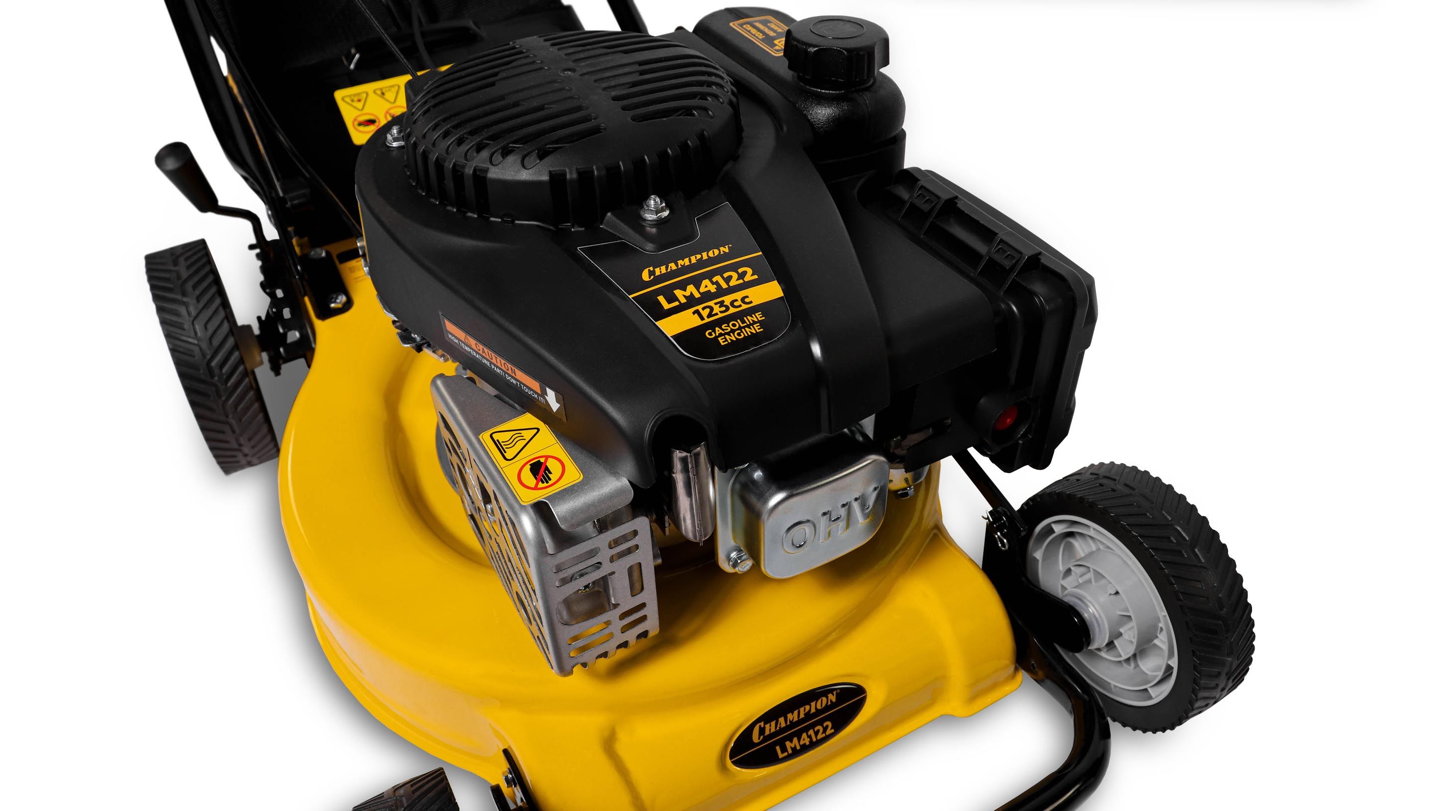 Бензиновая газонокосилка CHAMPION LM4122