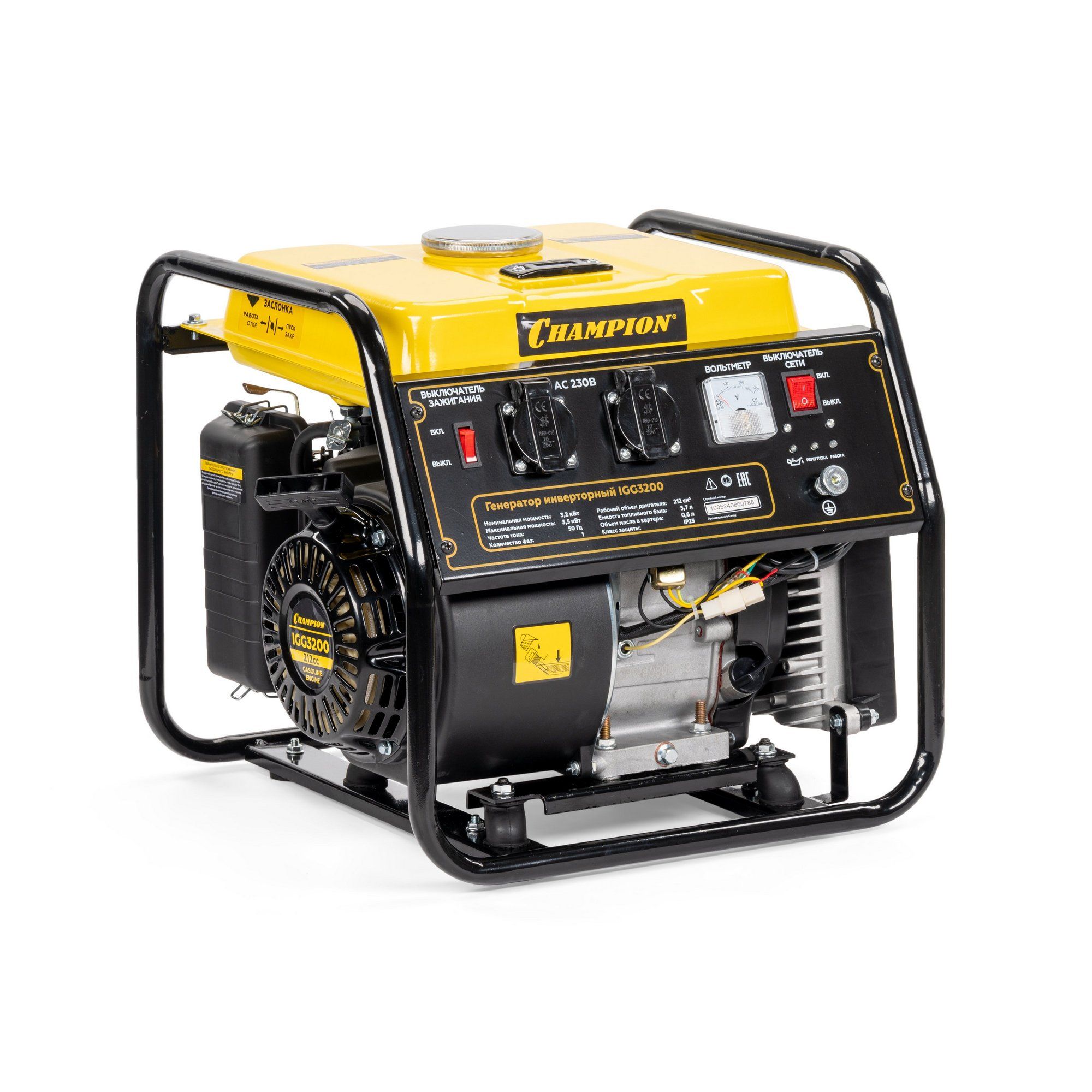 Инверторный генератор CHAMPION IGG3200