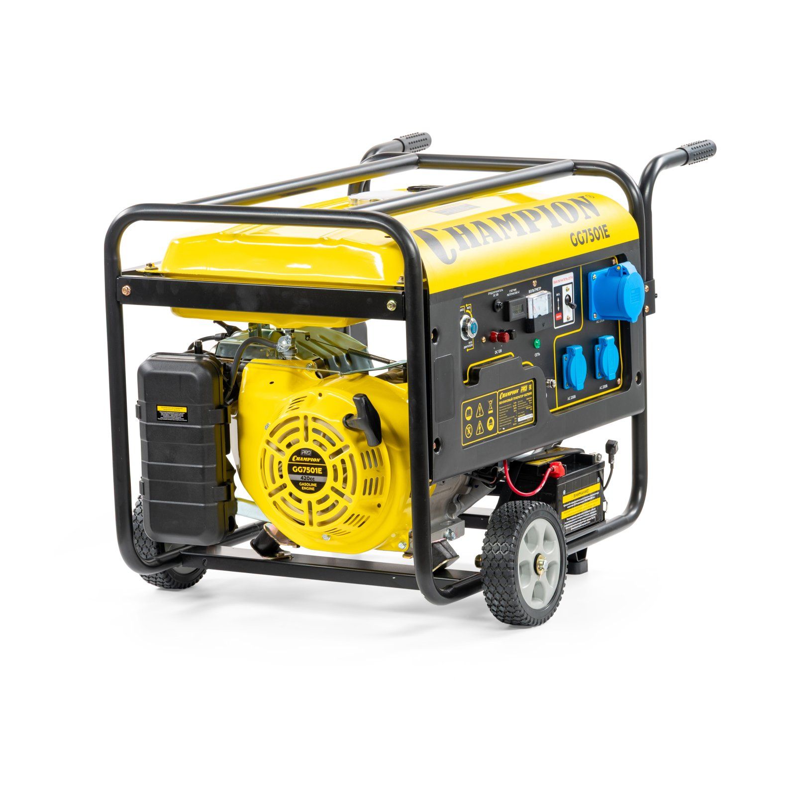 Бензиновый генератор CHAMPION GG7501E