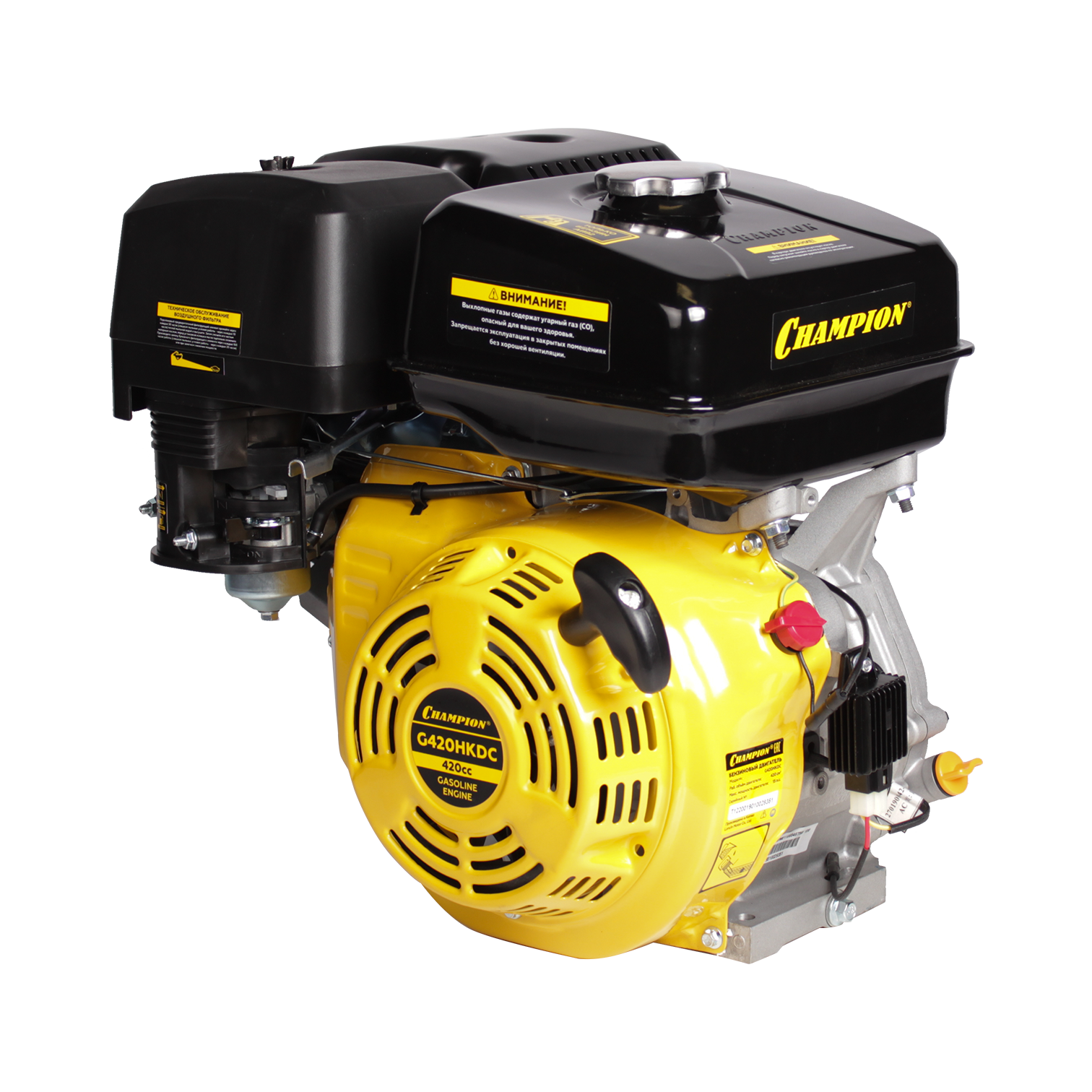 Двигатель с горизонтальным валом CHAMPION G420HKDC