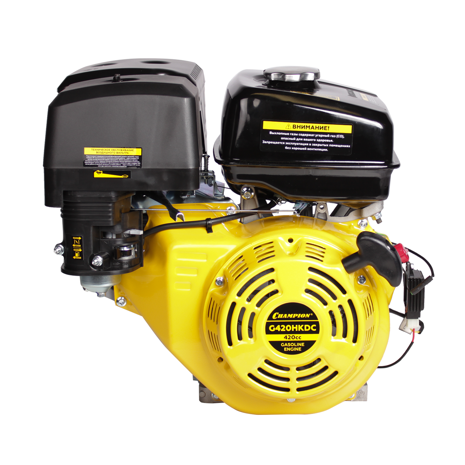 Двигатель с горизонтальным валом CHAMPION G420HKDC