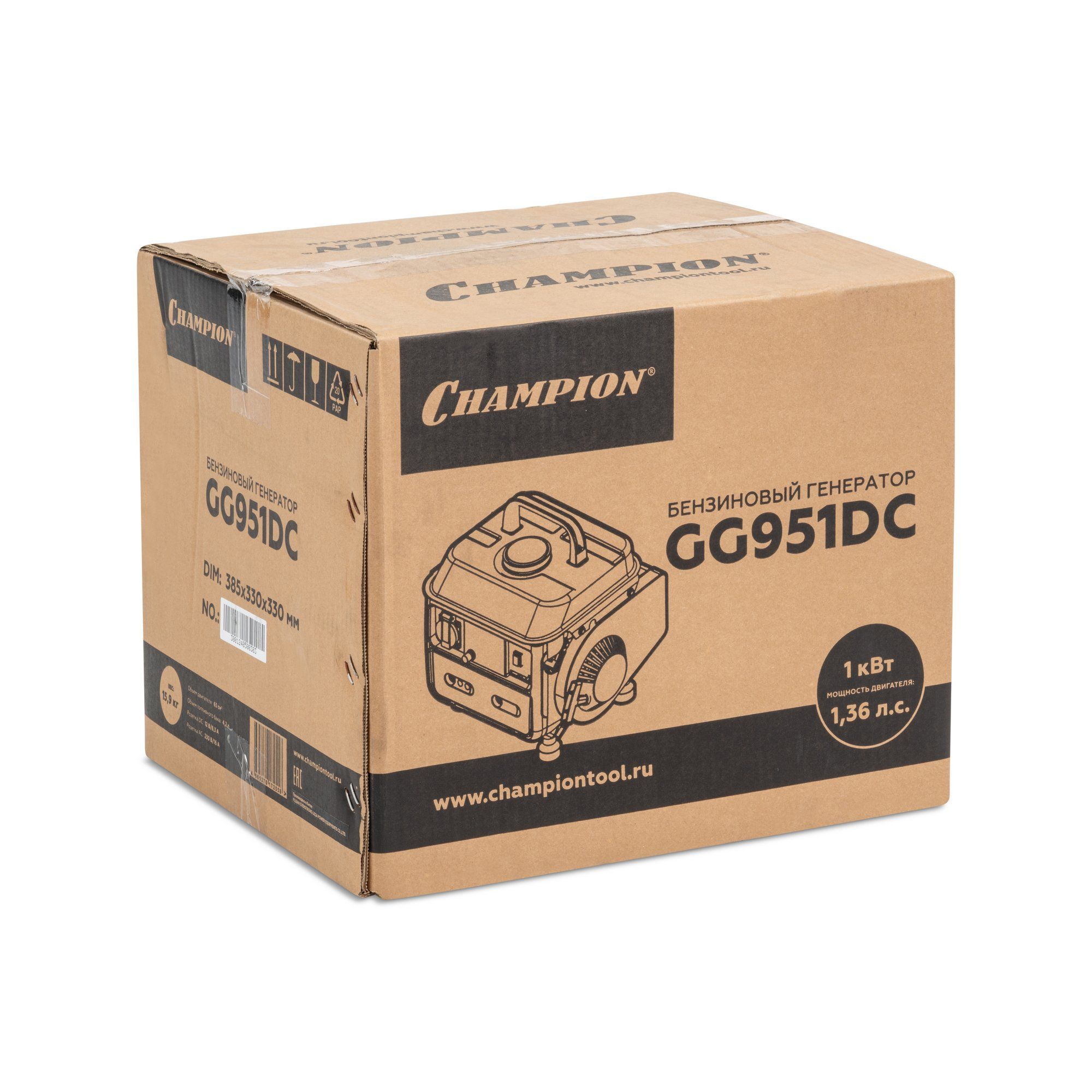 Бензиновый генератор CHAMPION GG951DC