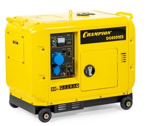 Дизельный генератор ЧЕМПИОН DG6501ES