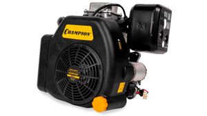 Двигатель с вертикальным валом CHAMPION G340VKE Двигатель с вертикальным валом ЧЕМПИОН G340VKE