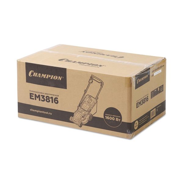 Электрическая газонокосилка ЧЕМПИОН EM3816
