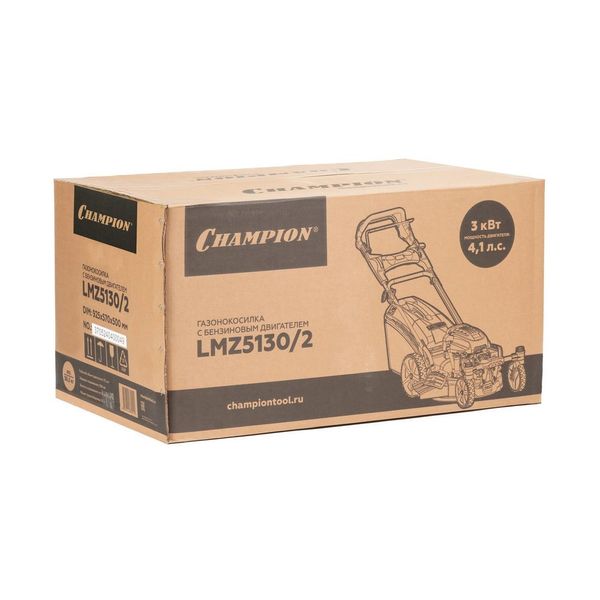 Бензиновая газонокосилка ЧЕМПИОН LMZ5130/2