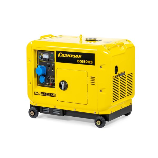 Дизельный генератор ЧЕМПИОН DG6501ES