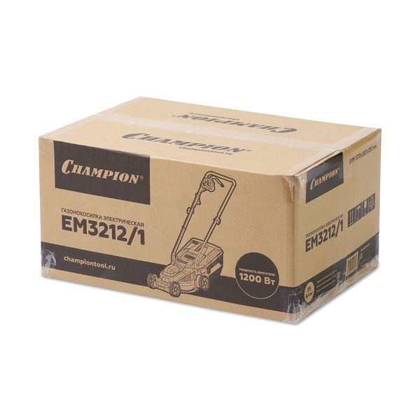 Электрическая газонокосилка ЧЕМПИОН EM3212/1