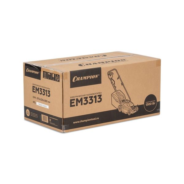 Электрическая газонокосилка ЧЕМПИОН EM3313
