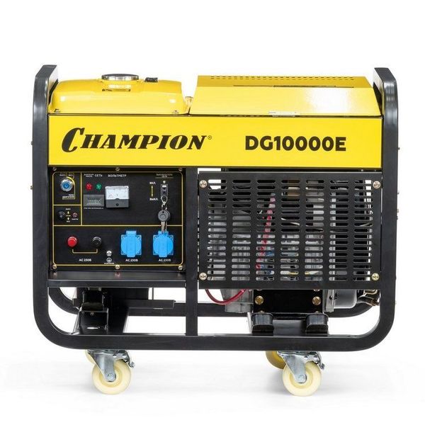 Дизельный генератор ЧЕМПИОН DG10000E