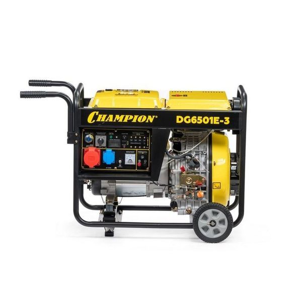 Дизельный генератор ЧЕМПИОН DG6501E-3