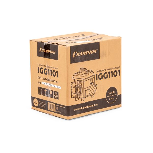 Инверторный генератор ЧЕМПИОН IGG1101