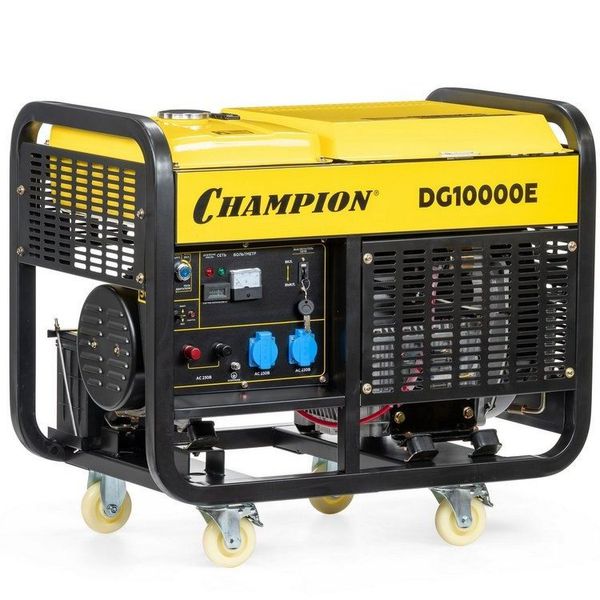 Дизельный генератор ЧЕМПИОН DG10000E