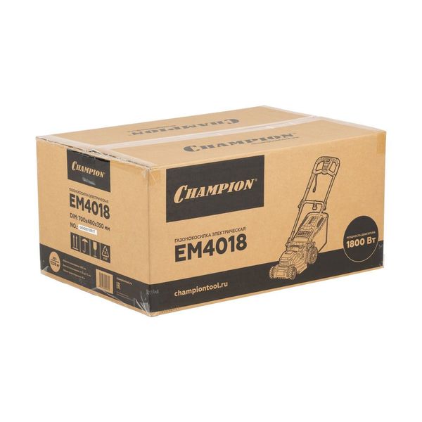 Электрическая газонокосилка ЧЕМПИОН EM4018