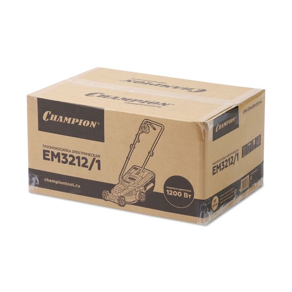 Электрическая газонокосилка ЧЕМПИОН EM3212/1
