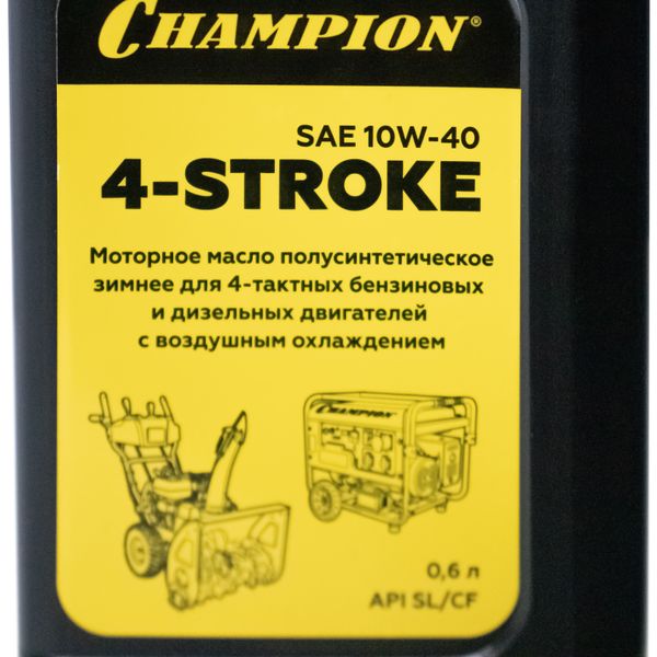 Масло для 4-тактных двигателей, синтетическое Чемпион 952854