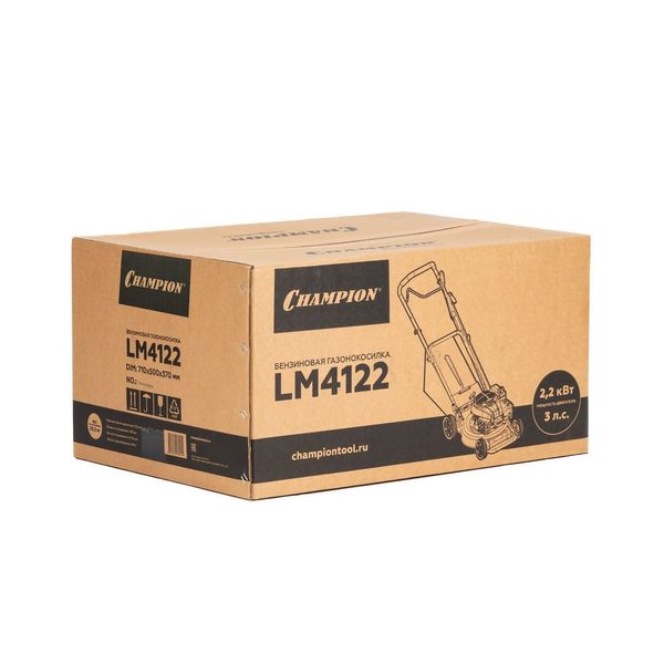 Бензиновая газонокосилка ЧЕМПИОН LM4122