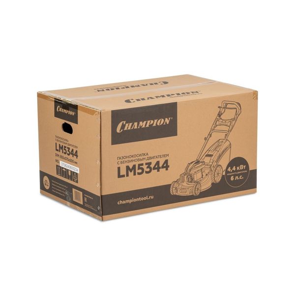 Бензиновая газонокосилка ЧЕМПИОН LM5344