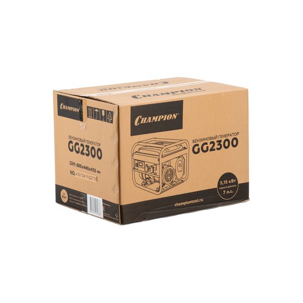 Бензиновый генератор ЧЕМПИОН GG2300