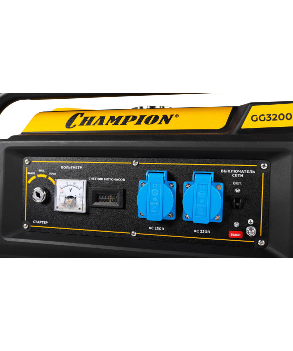 Бензиновый генератор Champion GG3200EW