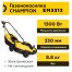 Электрическая газонокосилка Champion EM3313