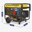 Генератор бензиновый Champion GG7501E-3,  7.5 кВт