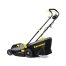 Газонокосилка эл. CHAMPION EM3816 (1,6 кВт пласт.+ткань травосб. 42л ширина 380мм 30-75мм, 11,3кг)