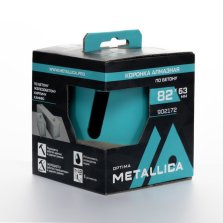 Коронка алмазная по бетону сегментная, METALLICA Optima 82x92мм HEX и SDS-plus