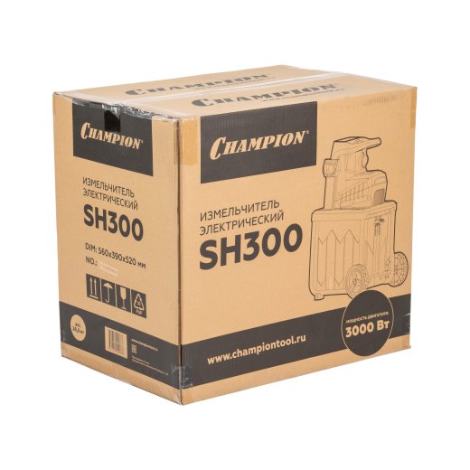Изображение Садовый Измельчитель электрический Champion SH300