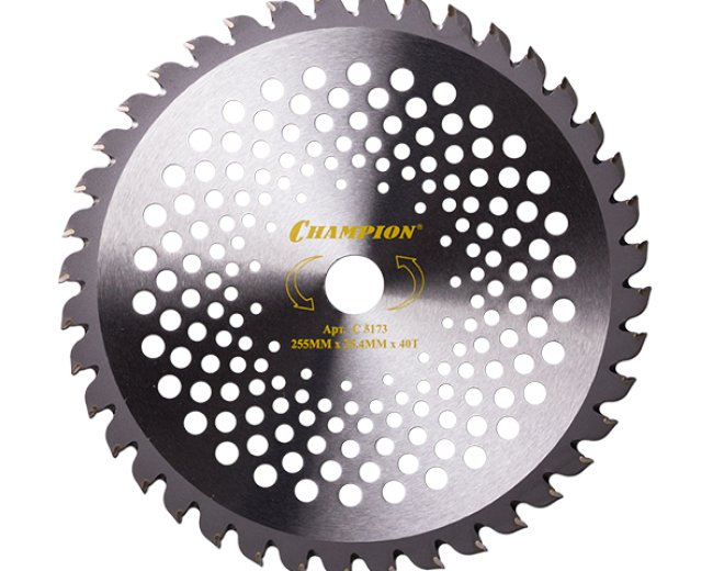 Нож с зубцами из твердого сплава  Speed 40/255/25,4 (SRM-330ES/SRM-350ES,4605)