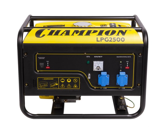 Изображение Бензино-газовый генератор Champion LPG2500