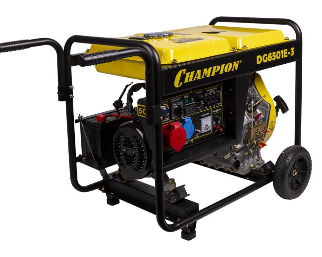 Изображение Дизельный генератор Champion DG6501E-3