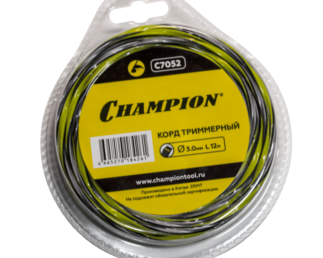 Корд трим.CHAMPION  Tornado 3.0мм*  12м, C7052