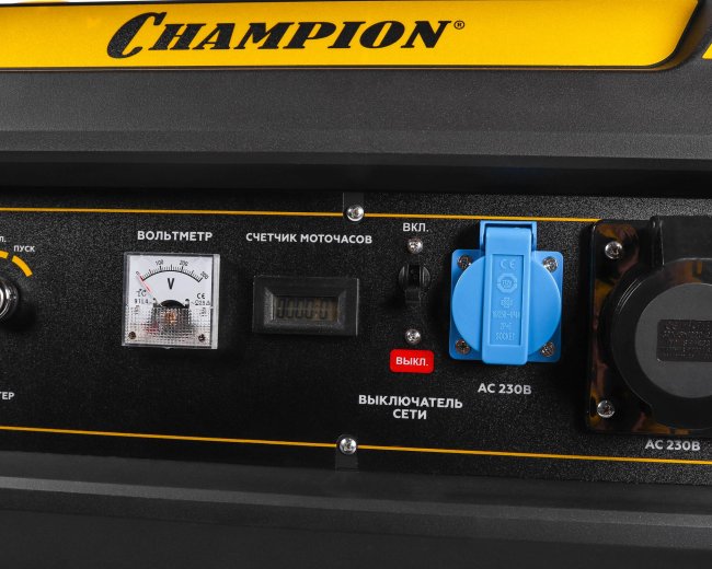 Изображение Бензиновый генератор Champion GG5000EW, 5 кВт