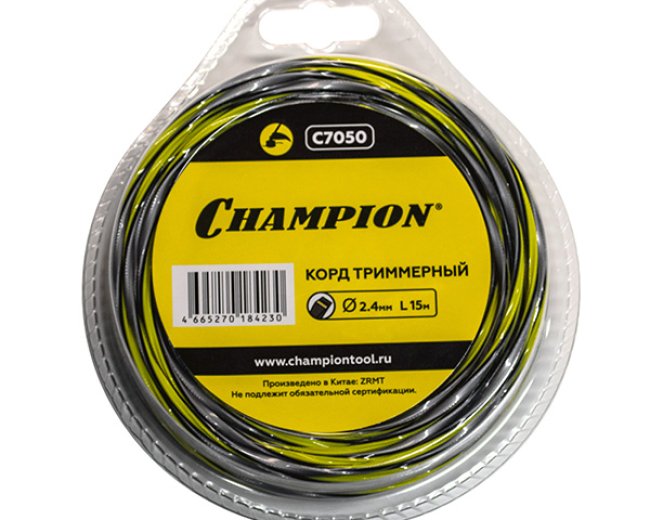 Корд трим.CHAMPION  Tornado 2.4мм*  15м, C7050