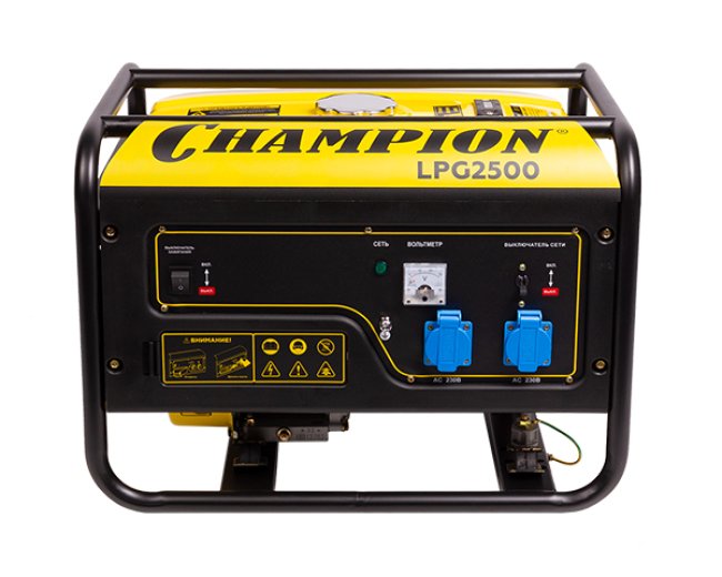 Изображение Бензино-газовый генератор Champion LPG2500