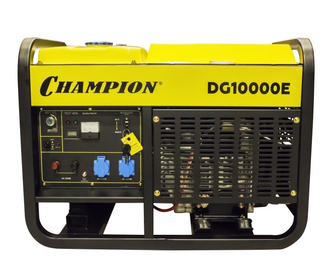 Изображение Дизельный генератор Champion DG10000E